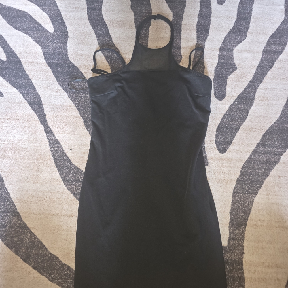 Forever 21 Elegant Black Halter Dress
